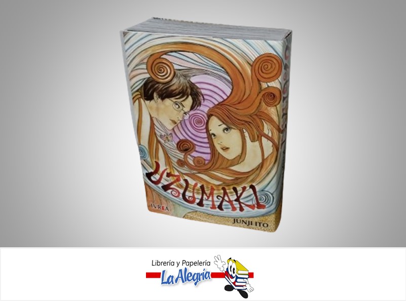 UZUMAKI TEMATICA MANGA AUTOR JUNJI ITO MARCA IVREA