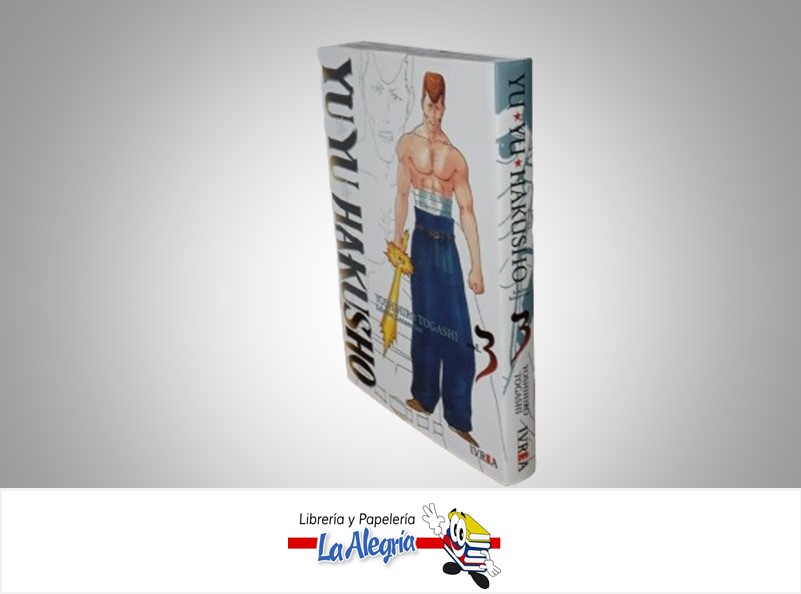 YU YU HAKUSHO VOL.3 EDICION KANZENBAN TEMATICA MANGA AUTOR ED. KANZENBAN MARCA IVREA