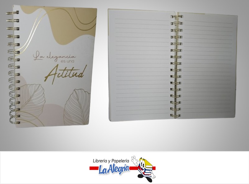 LIBRETA NOTA ESPIRAL 7832033117; 14.5X21.1CM 96 HOJAS MARCA MERLETTO