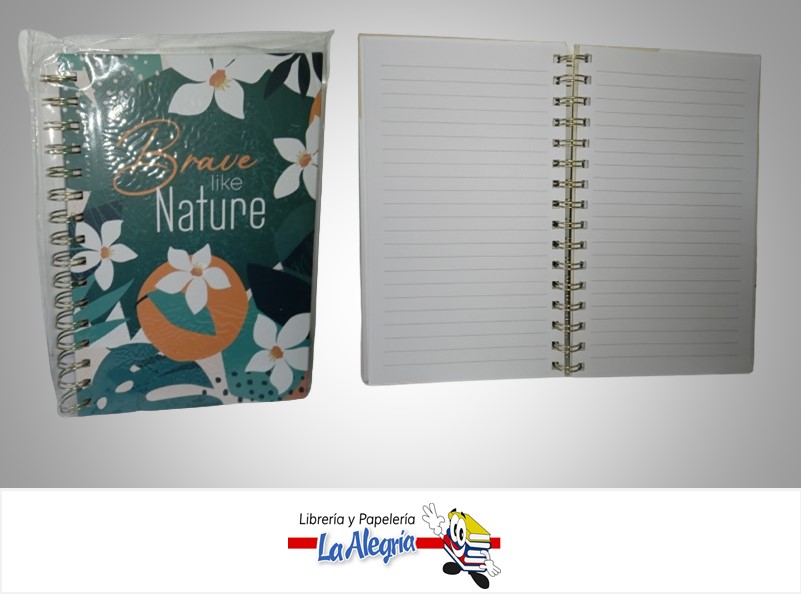LIBRETA NOTA ESPIRAL 7832033119 14.5X21.1CM 96 HOJAS MARCA MERLETTO