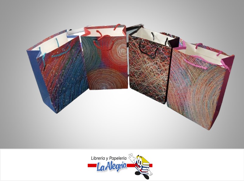 BOLSA DE REGALO 23X18X10CM MARCA S/M