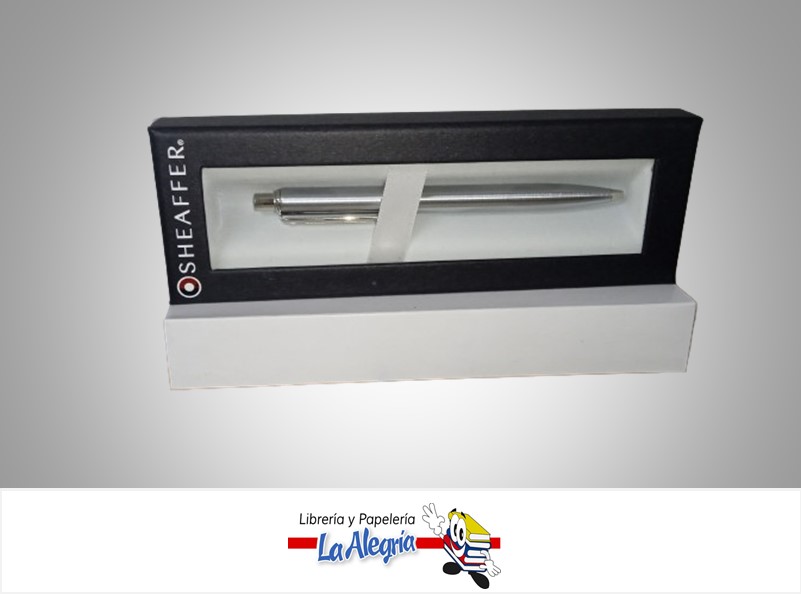 BOLIGRAFO RETRACTIL SENTINEL BRUSH CHROME CT PLATEADO MARCA SHEAFFER