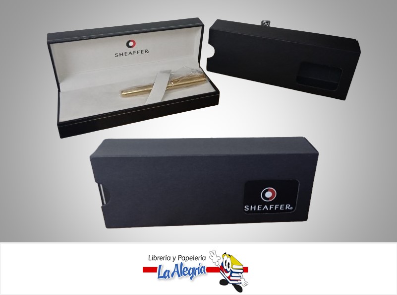 BOLIGRAFO RETRACTIL AGIO COMPACTO ANGLE DORADO MARCA SHEAFFER