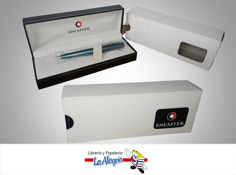 BOLIGRAFO RETRACTIL PRELUDE AZUL ELECTRIC CT MARCA SHEAFFER