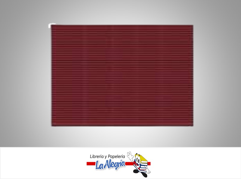 CARTON CORRUGADO 50X70 CM VINO TINTO MARCA S/M