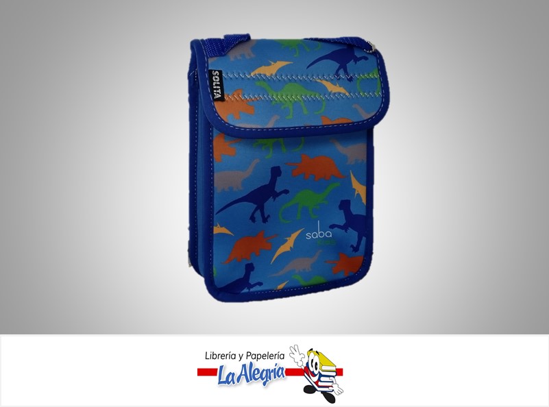 LONCHERA VIANDA 326 DINOSAURIOS MARCA SABA