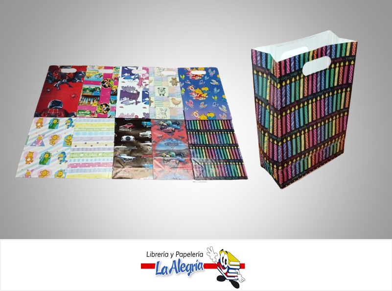 BOLSA DE REGALO INFANTIL 33x21.5CM SURTIDA MARCA S/M