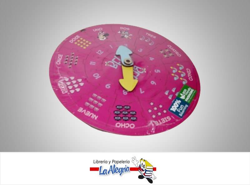DISNEY DIDACTICO RELOJ ROMPECABEZAS NINNIE