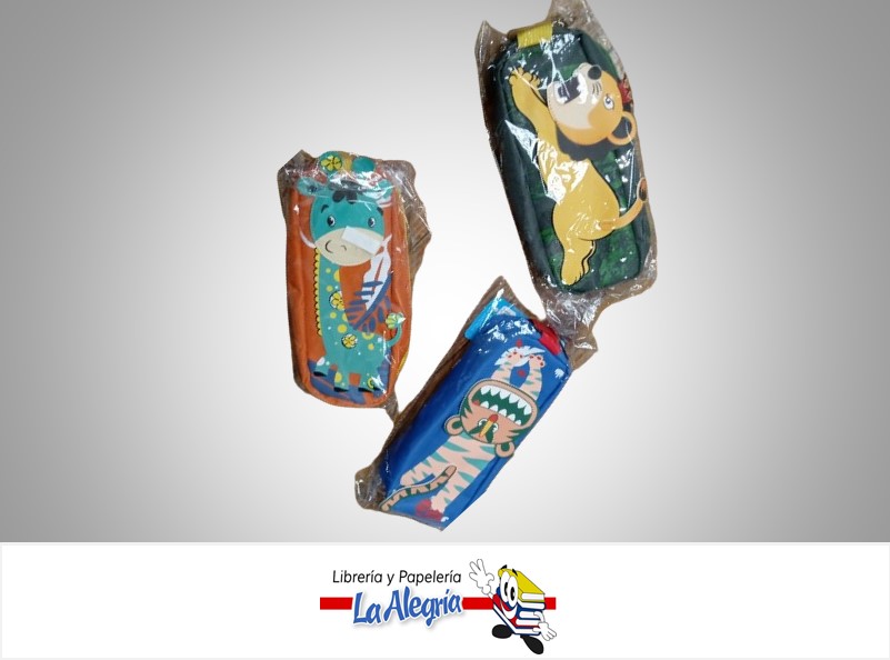 CARTUCHERA ANIMALES SELVA DX-9277 MARCA SYSABE