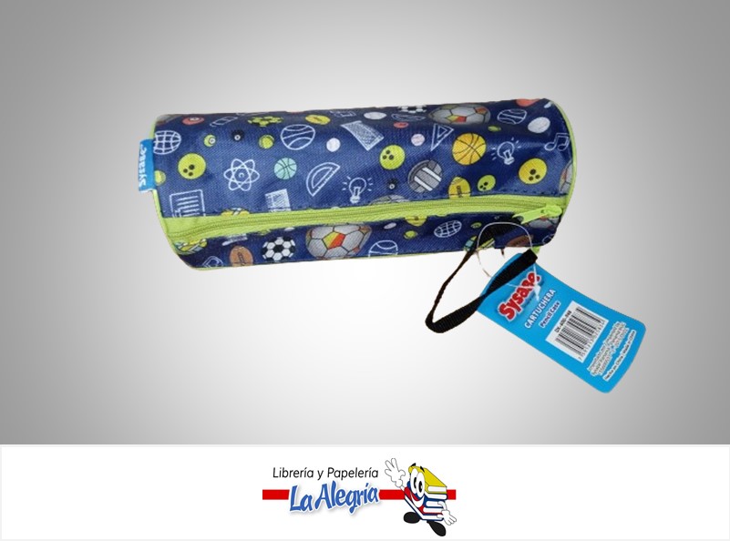 CARTUCHERA CILINDRICA DEPORTES DX600948 MARCA SYSABE