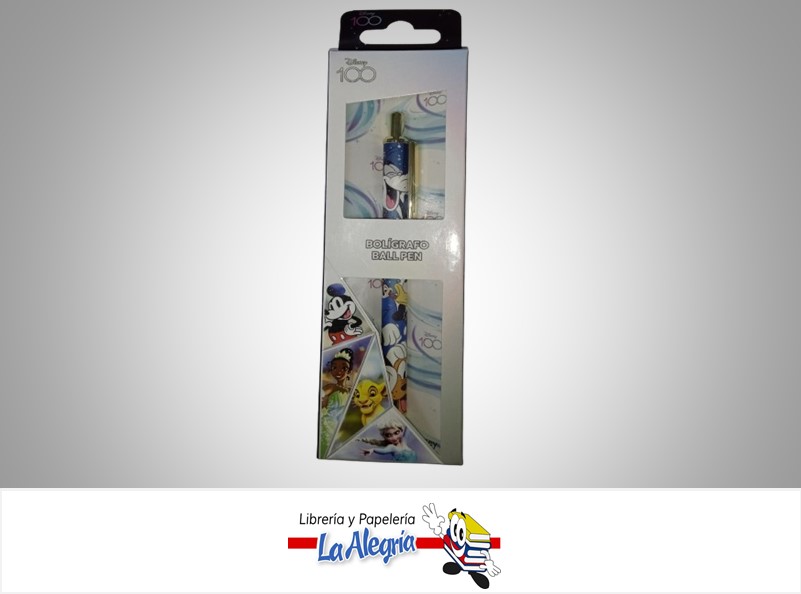BOLIGRAFO RETRACTIL BALL PEN MICKEY Y AMIGOS 17-10084 TINTA NEGRA MARCA ROSY