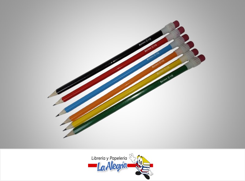 LAPIZ DE GRAFITO HEXAGONAL 08141095 HB UND MARCA SYSABE