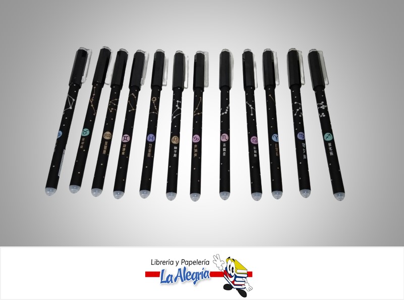 BOLIGRAFO ZODIACO GEL BORRABLE 0.5MM UND MARCA S/M