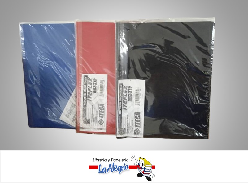 CARPETA CON GANCHO PRESION CARTA AB337P MARCA ITECA