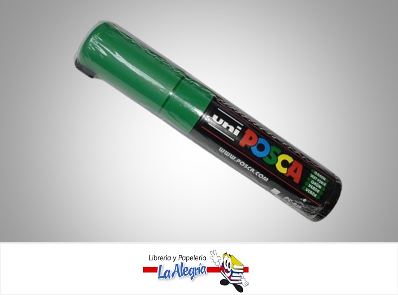 MARCADOR ACRILICO PC-8K GRUESO 8MM VERDE MARCA POSCA