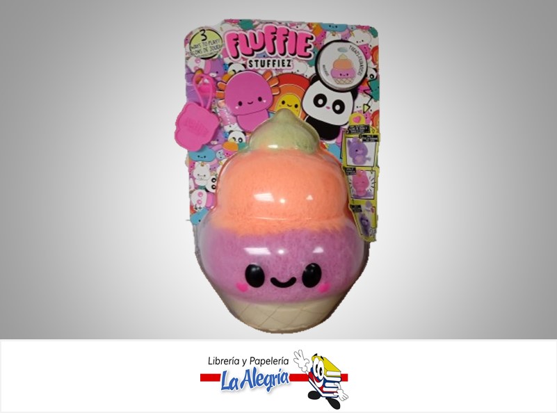 PELUCHE FLUFFIE STUFFIEZ BARQUILLA TREATS.FRIANDISES ; 594192EUC MARCA KOMCED