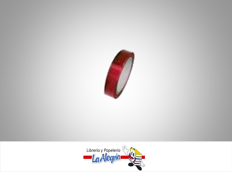 CINTA DE REGALO 19MM ROJO X METRO MARCA S/M