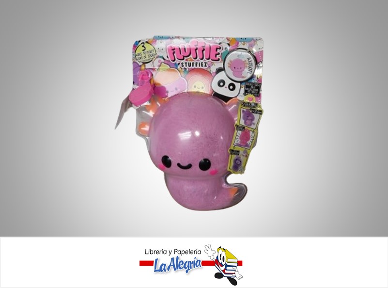 PELUCHE FLUFFIE STUFFIEZ AXOLOTL 594208EUC MARCA KOMCED