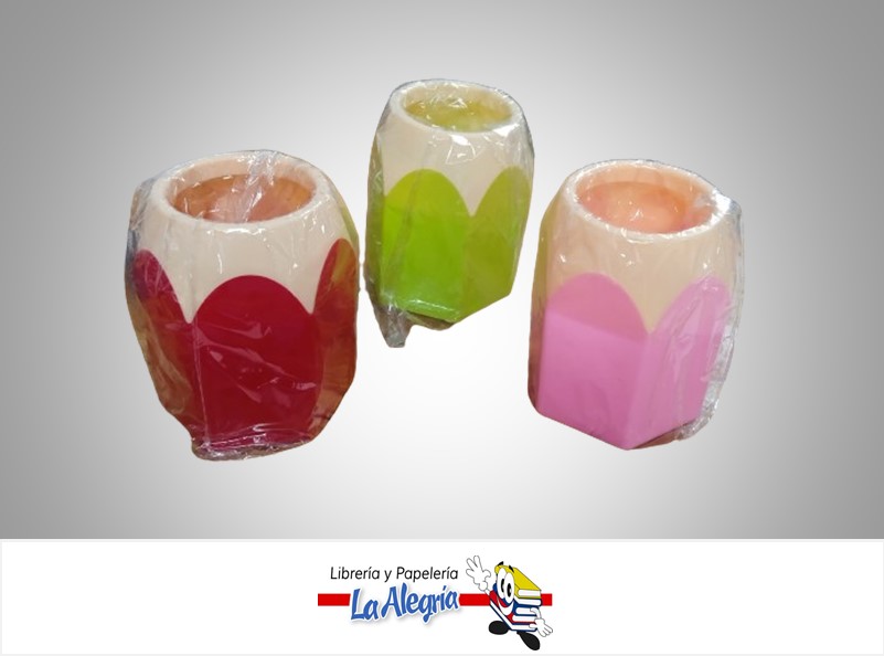 PORTALAPIZ  PLASTICO EN FORMA DE LAPIZ MARCA S/M
