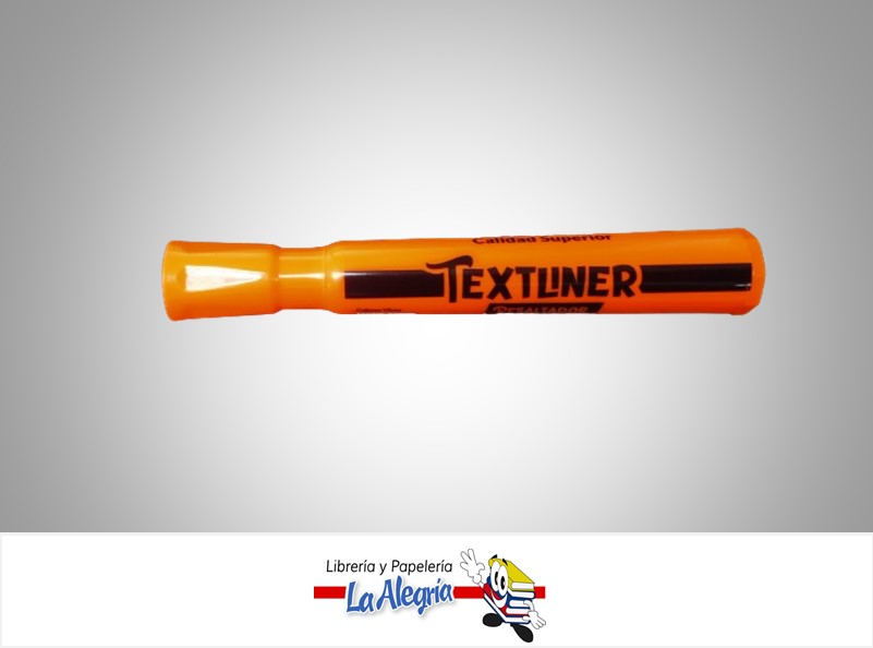 RESALTADOR NARANJA TEXTLINER UND MARCA CRISVI
