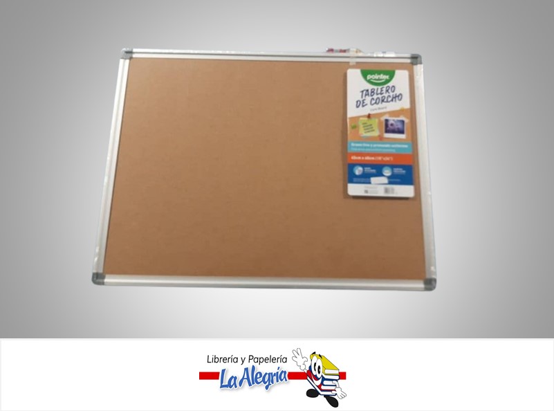 TABLERO DE CORCHO DE 45X60CM MARCA POINTER
