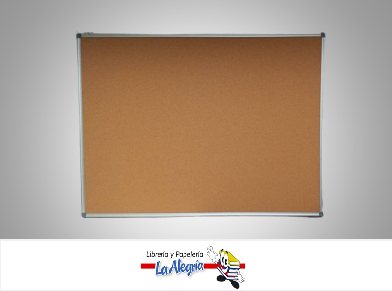 CARTELERA CORCHO MARCO METAL CRB-90X120 MARCA POINTER