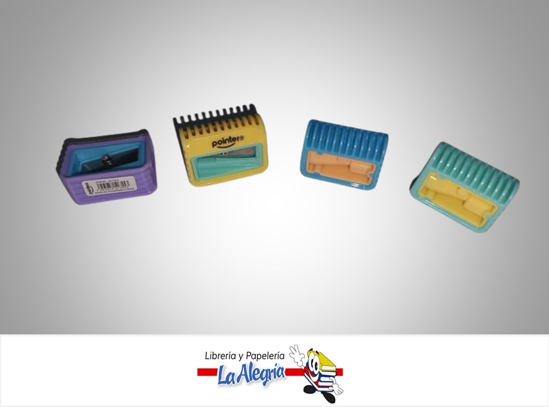 SACAPUNTAS PLASTICO SIN DEPOSITO SH-2342 UND MARCA POINTER