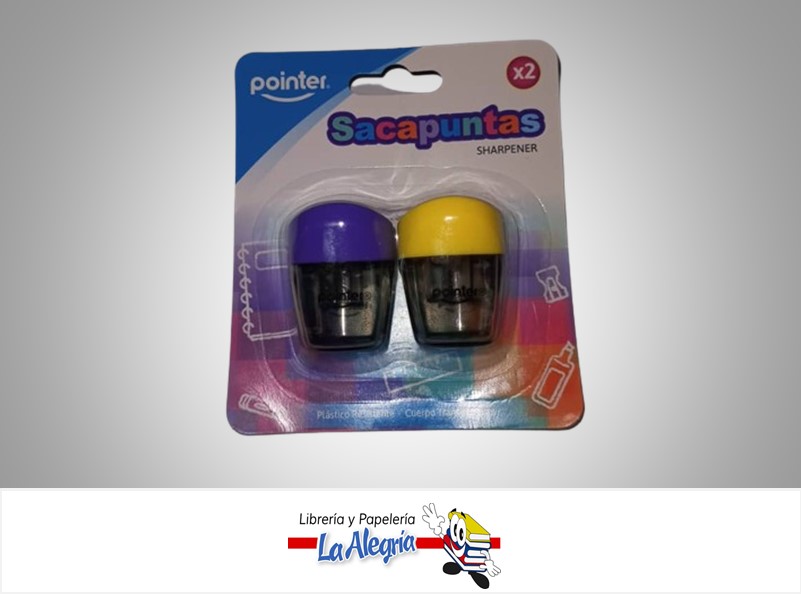 SACAPUNTA CON DEPOSITO SH-2341 PAQ 2 UND MARCA POINTER