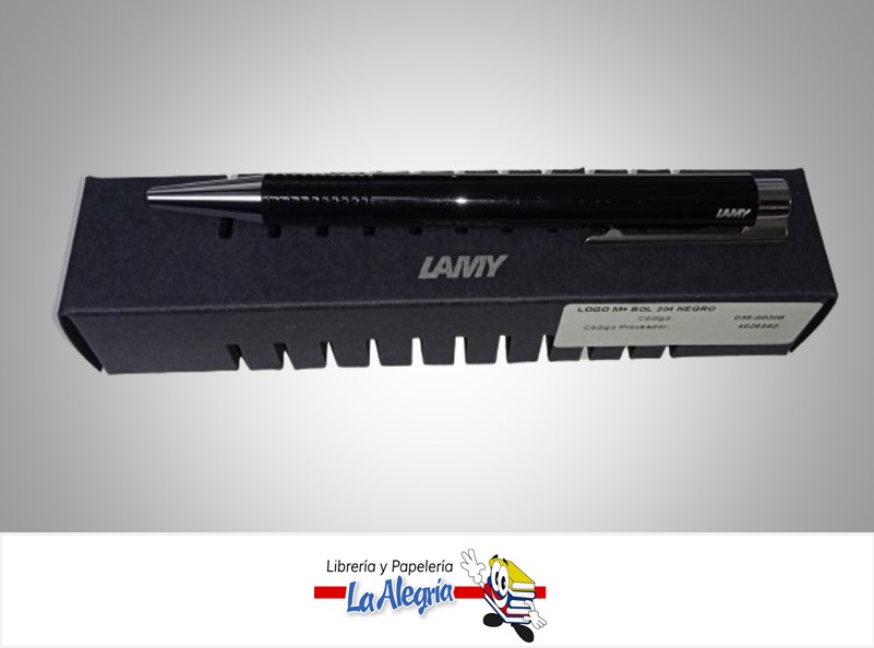 BOLIGRAFO LOGO M+ 204 NEGRO 56-00306 MARCA LAMY