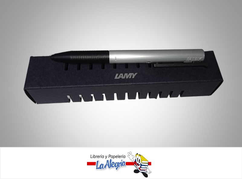 BOLIGRAFO ALUMINIO ROLLER 339 PLATEADO 56-00353 MARCA LAMY