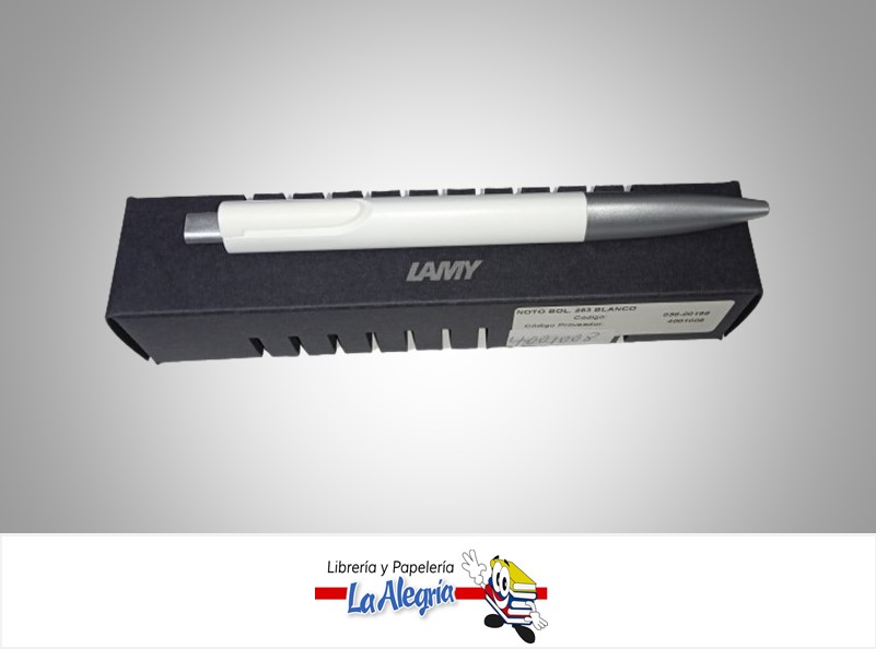 BOLIGRAFO NOTO 283 BLANCO 056-00196 MARCA LAMY