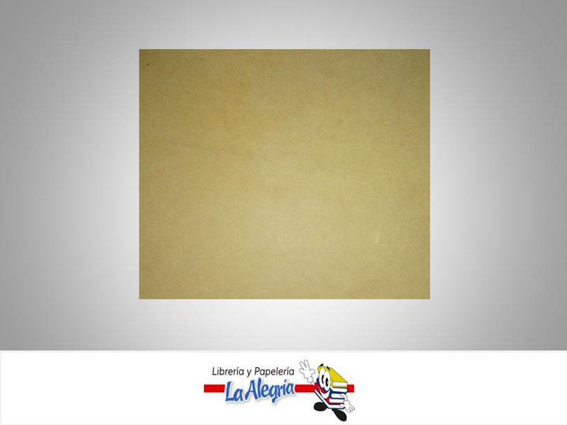 TABLA MDF 3MM 60X80 CM UND MARCA S/M