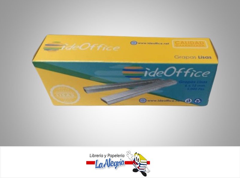 GRAPA LISAS 1x5000 UND MARCA IDEOFFICE