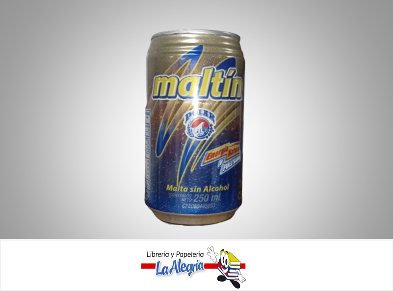 MALTA MALTIN POLAR LATA 250ML MARCA POLAR