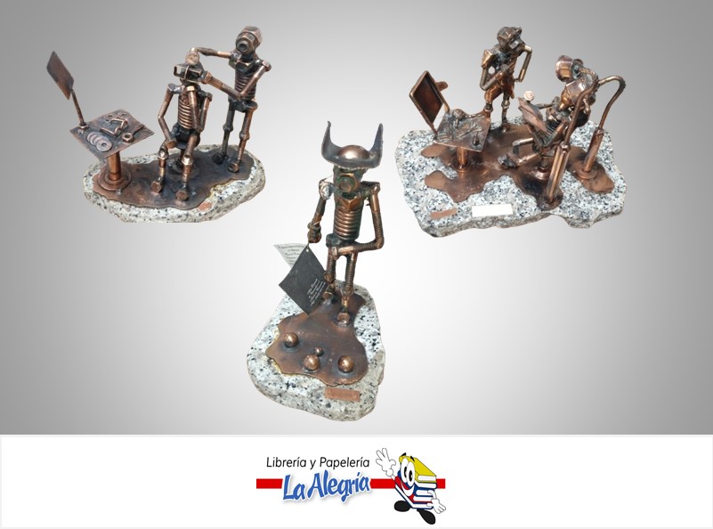 ESCULTURA OFICIOS BRONCE MARCA ARTE DURANTE