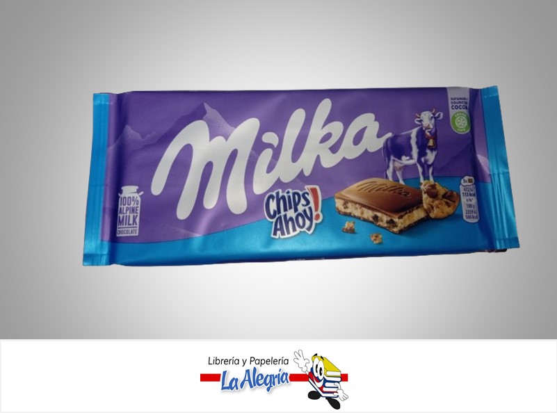 CHOCOLATE CHIPS AHOY 100GR UND MARCA MILKA