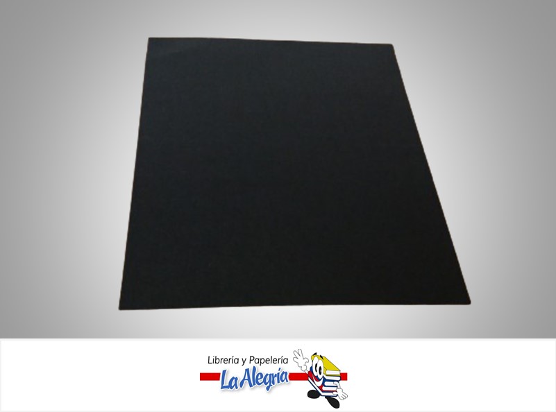 CARTULINA BRISTOL CARTA NEGRO UND 120 GR MARCA S/M