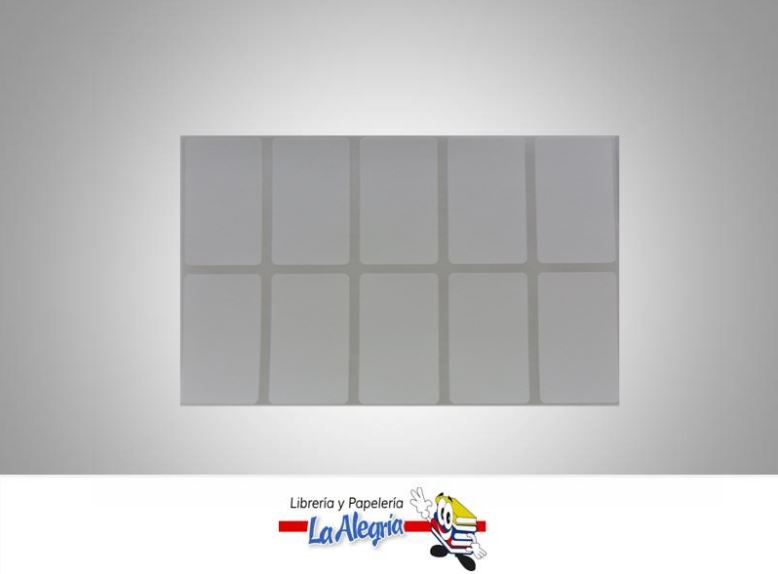ETIQUETA PRECIO 5X1CM BLANCA 72UND MARCA STAR