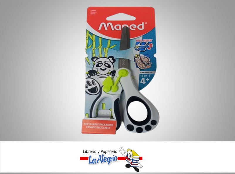 TIJERA ESCOLAR KOOPY 12CM PAQ 3 PZAS MARCA MAPED