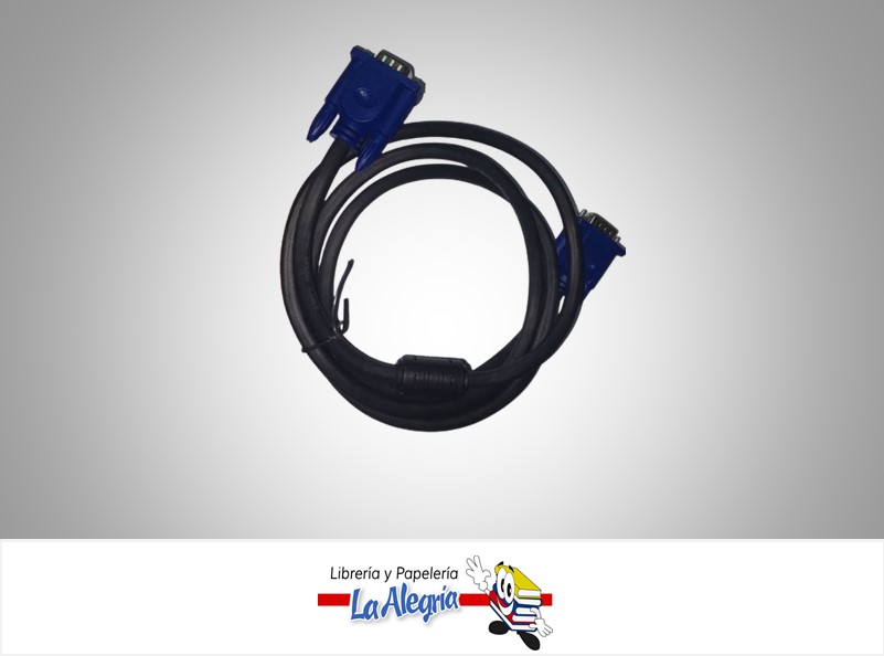 CABLE VGA MACHO/MACHO 1,5 MTS MARCA UPRODUCTS