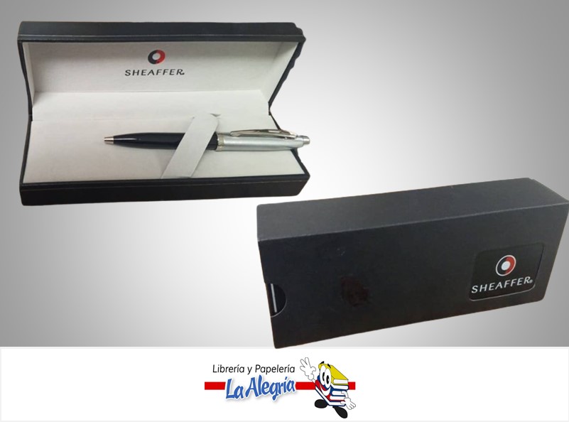 BOLIGRAFO GLOSS BLACK 9331-2 TINTA AZUL MARCA SHEAFFER