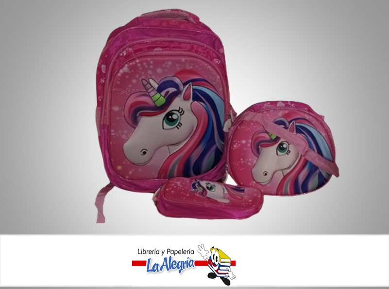 MORRAL/CARTUCHERA/LONCHERA  4D CAPITAN UNICORNIO S/M