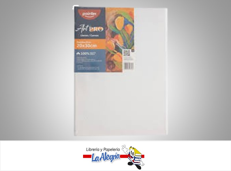 LIENZO SOBRE BASTIDOR CA-4030; 40X30 CM MARCA POINTER