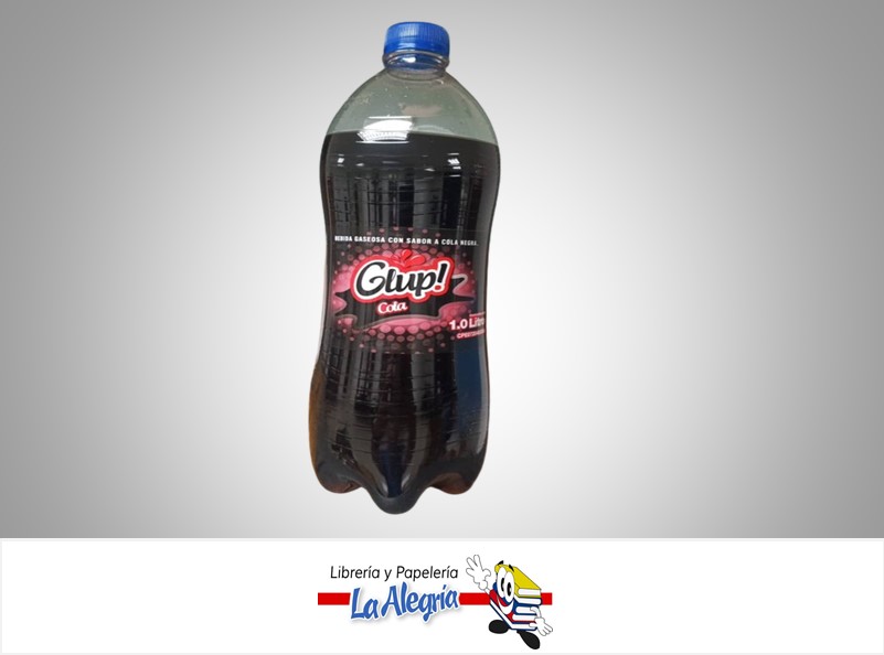 GLUP COLA NEGRA 1L MARCA GLUP