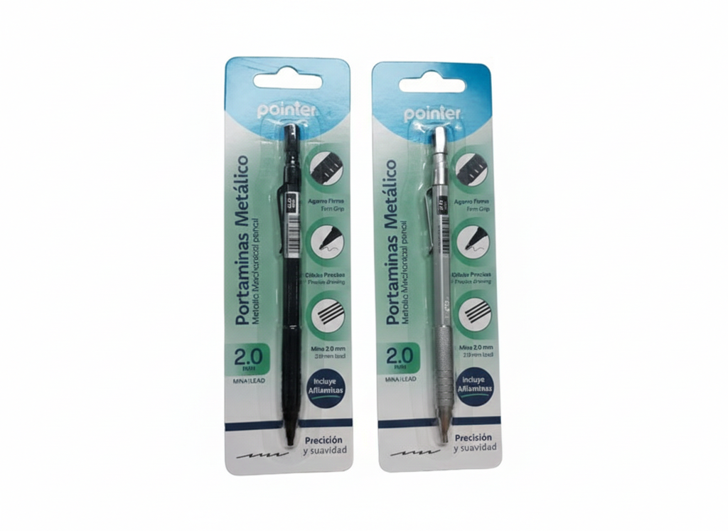 PORTAMINAS METALICO MINA DE 2MM MARCA POINTER