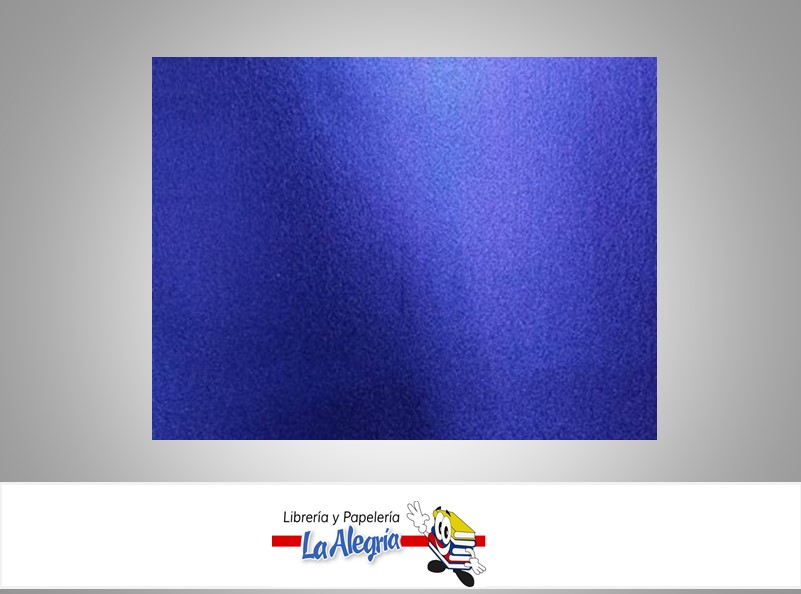 FOAMI METALIZADO DOBLE CARTA AZUL OSCURO UND MARCA S/M