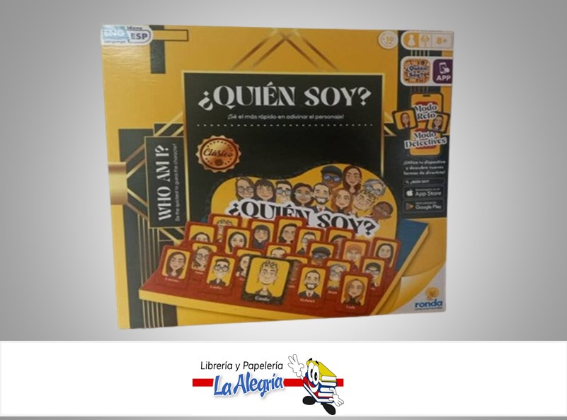 QUIEN SOY JUEGO DE MESA CLASICO 51207 MARCA RONDA