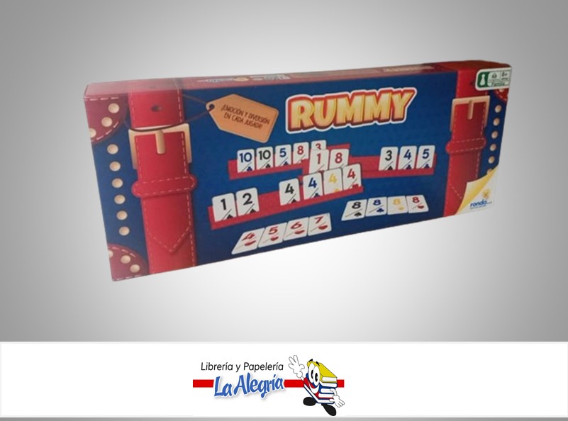 RUMMY 050611 JUEGO DE MESA MARCA RONDA