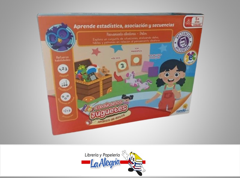 EL BAUL DE LOS JUGUETES ANALISIS DE DATOS 12238 JUEGO DIDACTICO MARCA RONDA