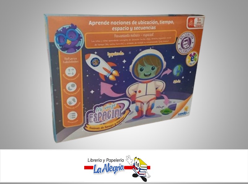 MI VIAJE ESPACIAL 12236 JUEGO DIDACTICO MARCA RONDA